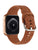 42-45MM Floral Silicone Watch Band - Brown