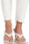 Zenana Button Fly Skinny White Denim Jeans
