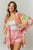 Aloha Floral Print Chiffon Kimono