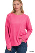 Can't Live Without Sweater - Fuchsia by