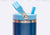 Flip Straw Tumbler with Handle 30oz - Pearl Turquoise