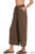 Must Have Wide Leg Pant - Brown