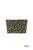 Leopard Canvas Travel Clutch Bag - Khaki