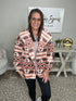 Aztec Tribal Hooded Jacket