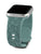 38-41MM Floral Silicone Watch Band - Teal