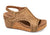 Corkys Carley Taupe Oil Studs Wedge