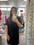 Jessica Frayed Linen Dress - Black