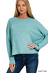 Cute and Snuggly Sweater - Dusty Teal