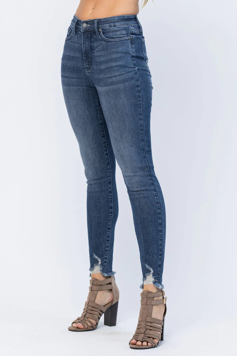 Judy Blue High Rise Tummy Control Skinny Jean – Something