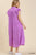 Nicole Ruffle Sleeve Midi Dress - Lavender