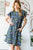 Natalie Floral Cap Sleeve Dress