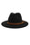 Simple Small Brim Belted Boho Panama Hats