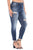 Girls High Rise Distressed Crop Skinny - Cello