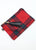 Holly Plaid Wristlet Red