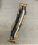 38-40mm Beaded Watch Band - Black & Gold
